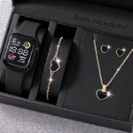 1pc Square Fashion Watch - Displays Time/Date, No Additional Features
