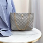 6 Colors Fashion Black Shoulder Bags for Women Large Shopper Bag Solid - Image 3