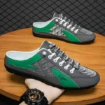 2025 Summer Slippers for Men Trendy Men's Flat Bottom Casual Shoes Soft Sole - Image 3