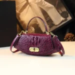 Women's saddle bag 2026, high-end leather small bag, new fashionable style