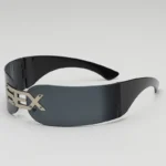 Cyberpunk Futuristic Rectangular Sunglasses Fashion Frameless Rimless Sun Sol Para Hombre - Image 2