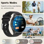 New 2026 Model, Fashionable Round Smartwatch, Full-Touch HD Screen, Wireless Calling - Image 5