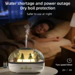 Simulated Snowpile Air Humidifier, Snowman Aroma Diffuser, Home Decoration, Creative - Image 3