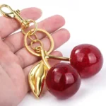 Cherry Keychain Bag Pendant Shoulder Strap Extension Bag Strap Extension - Image 2