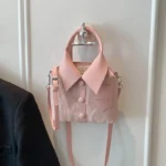 2026 New Minimalist Shirt Bag for Women Fashion Casual Shoulder - Image 4