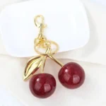 Cherry Keychain Bag Pendant Shoulder Strap Extension Bag Strap Extension - Image 4