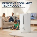 Air Humidifier with Low Water Protection, 4L Large Capacity