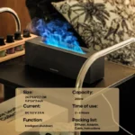 KINSCOTER Flame Aroma Diffuser Air Humidifier Ultrasonic Cool Mist - Image 6