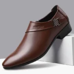 Oxfords Leather Shoes for Men Luxury Big Size 38-50 Men Dress Shoes Business Party - Image 5
