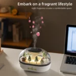 Simulated Snowpile Air Humidifier, Snowman Aroma Diffuser, Home Decoration, Creative - Image 5