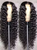 40 42 Inch HD Loose Deep Wave 13x6 Lace Front Human Hair Wigs Brazilian Curly 0%