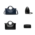 High Quality Soft Leather Women's Handbag Tote Bag Fashion Luxury Women Shoulder Bag - Image 5