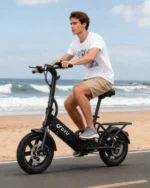 【1 Year Warranty】DYU C3 14 inch Folding Electric Bicycle Peak 500W Motor 280WH - Image 6