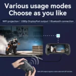 ANBERNIC RG556 Retro Handheld Game Android 13 5.48 inch Touch OLED Screen - Image 6