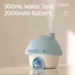 Cartoon Air Humidifier 300ml Mini Essential Oil Aroma Diffusers Colorful - Image 4