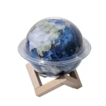 Creative Planet USB Humidifier with Colorful LED Lights,330ml Aromatherapy Diffuser - Image 3