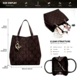 Large Capacity Letter Design Small Card Bag Accessories Handbag - Image 3