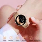 MEVADEN 1.43" AMOLED Screen Women Smart Watch 8.5mm Ultra-thin Stainless Steel - Image 3