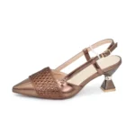 New Arrival Women Italian Shoes and Matching Bags Sets Decorated with Rhinestone - Image 5