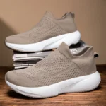 Breathable sports shoes for men and women in summer new mesh walking shoes - Image 2