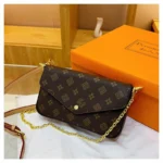2026 New Women's Fashionable Monogram Chain Bag, Retro Versatile Envelope Bag - Image 4