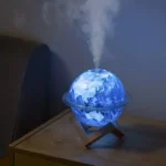 Creative Planet USB Humidifier with Colorful LED Lights,330ml Aromatherapy Diffuser - Image 2