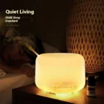 500ML Air Humidifier Essential Oil Diffuser Aroma Diffuser With Colorful Night - Image 5