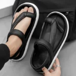 Couple Flip-Flops for Men and Women Summer Outer Wear Non-Slip - Image 4