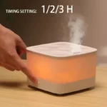 New Desktop Air Diffuser Rubik's Cube Remote Control Humidifier Home Colorful - Image 4