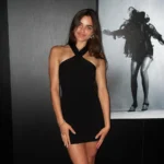 HXAO Women's Halter Black Dress Mini Sleeveless Short Dresses Woman - Image 3
