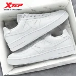 Xtep Skateboarding Shoes For Men Trendy Street Style Fashion Low Top Thick Sole - Image 2