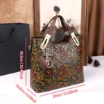 2025 New Retro Luxury Large Capacity Handbag Women's Shoulder Crossbody - Image 3