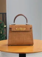 Fall/winter 2025 retro frosted crocodile pattern high-end fashion ladies bag temperament - Image 4