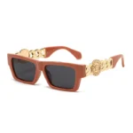 New fashion square men's and women's sunglasses trend advanced - Image 4