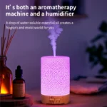 USB Essential Oil Diffuser,with 7-color Ambient Effect, Timer, Aromatherapy - Image 6