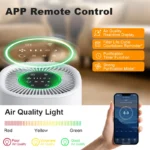 Chuboor PJ07 Air purifier for pet H13 Hepa Supports APP control with WIFI - Image 5