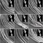 10PCS Wholesale Pure 925 Sterling Silver Charm Link Chain Necklace Jewelry with Strong