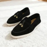 GJ High-Quality Brand Women's Shoes Luxury Leather Round Toe Retro Casual