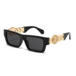 New fashion square men's and women's sunglasses trend advanced - Image 2