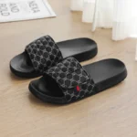 Summer men's slippers fashion comfortable breathable slippers indoor bathroom