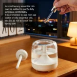 Mini Colorful Light Spray Humidifier Aromatherapy Machine High - Image 3