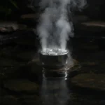 3-Head Pond Fogger Corrosion-Resistant Mist Maker with LED Lights High-Frequency - Image 3