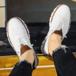 Men's Casual Dress Shoes Fashion Walking Sneakers Mesh Business - Image 5