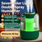 Double Spray Humidifier, Ambient Light, Silent Fog, Intelligent Sensor - Image 4