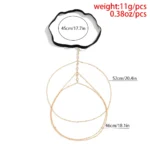 Boho Elastic Band Crystal Leg Thigh Chain for Women Summer Beach Sexy Tassel Multilayer - Image 4