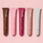 Rhod Lip Balm Moisturizing Mirror Long Lasting Lip Gloss Ribbon Espresso Raspberry - Image 3
