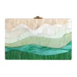 Acrylic Chain Handbag Box Clutch Evening Bags Luxury Wedding Women Dinner Dress - Image 3