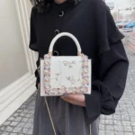 Fashion Women's Bag High Quality Casual Chain Small Square Bag Trend Versatile Shoulder - Image 5
