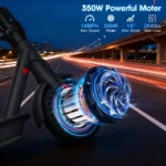 350W Electric Scooter for Adults 19mph Top Speed 21 Miles Max Range Foldable - Image 4