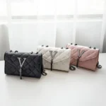 Black Luxury Handbags And Purse Women PU Leather Messenger Shoulder - Image 4